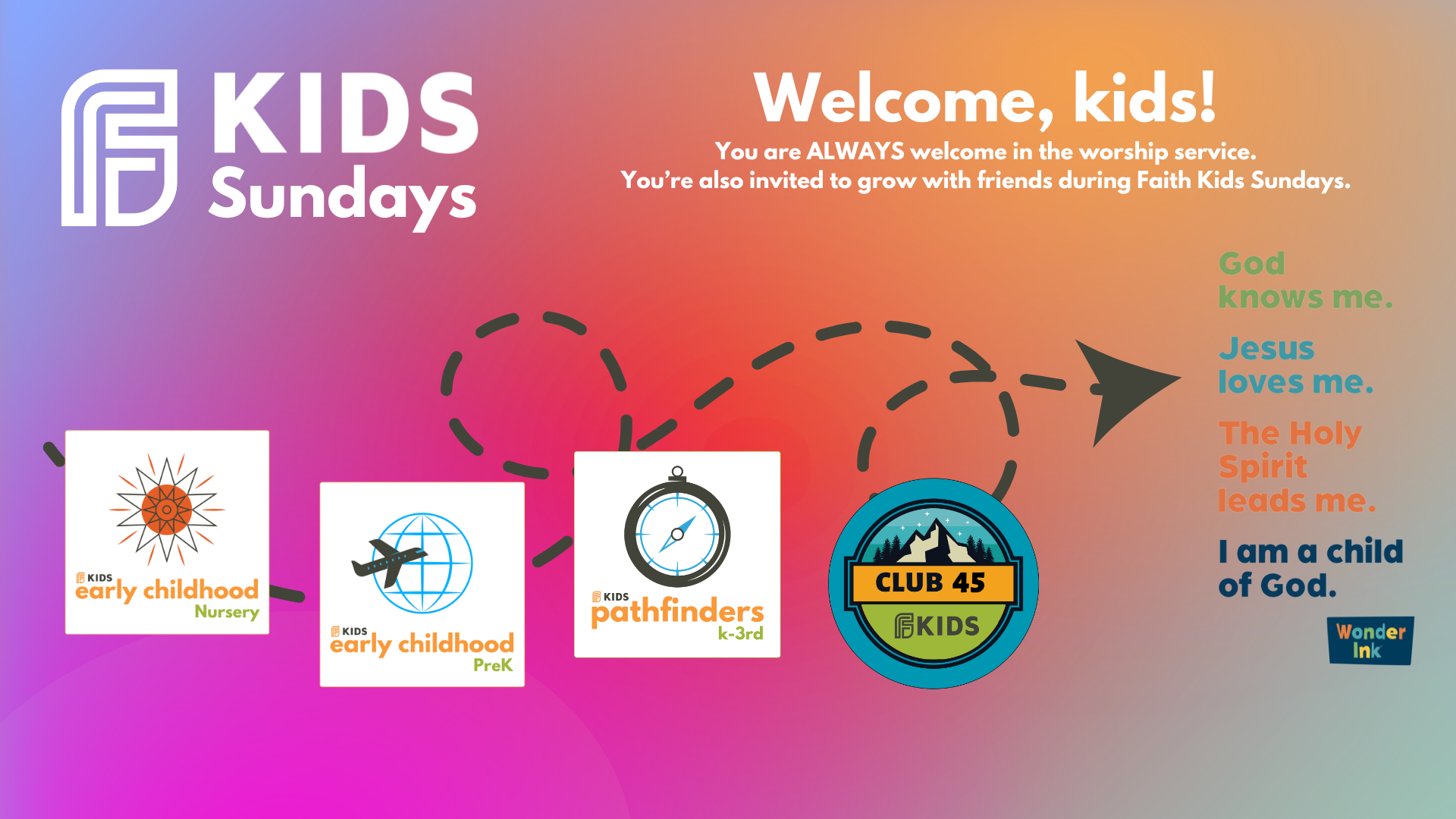 Main Slide for Pre-Post Roll, Hallways, Desk sign, web